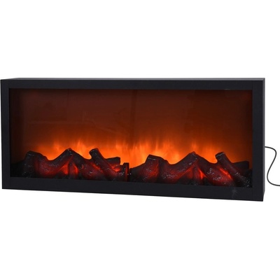 Home Styling Collection Elektrický krb LED vánoční dekorace, 57 x 25 cm