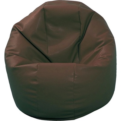 PUFRELAX Пуф, за деца, 210л. , Relaxo - Chocolate, PU кожа, Пълнеж от Полистиролни перли, 8110 (PUF-G-R-PU-CHO)