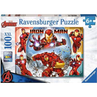 Ravensburger - Puzzle Marvel hero: Iron Man XXL - 100 piese
