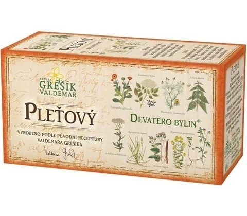 Grešík Devatero bylin Pleťový 20 ks