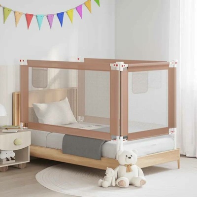 SHUMEE zábrana textil taupe 150 × 25 cm