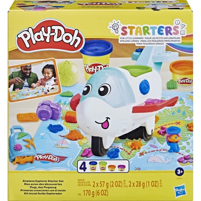 Hasbro PLAY-DOH STARTERS PRŮZKUMNICKÝ LETADLO – Zboží Dáma