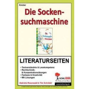 Knister 'Die Socken-Suchmaschine', Literaturseiten | Gabriela Rosenwald, Tim Schrödel, Knister (ISBN: 9783866321649)