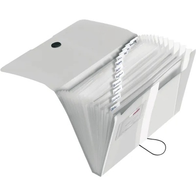 Herlitz easy orga to go Пастели безцветни PP папка с отделения A4 11277936 (11277936)
