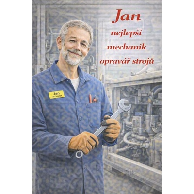 Cedule - Mechanik opravář - Plast / A4 (20x30cm) / 10. Retro plakát