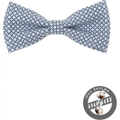 Avantgard Premium bavlněný 600-51070 bílá/modrá – Zboží Dáma