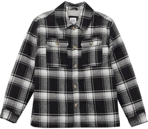 GAP V-Shacket čierna