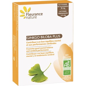 Fleurance Nature Гинко билоба ПЛЮС био таблетки - 30 таблетка