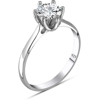 Lunica Stříbrný zásnubní prstýnek S 0936 6