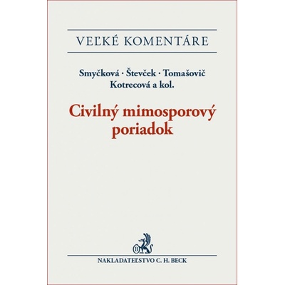 Civilný mimosporový poriadok. Komentár - SO_EVK4