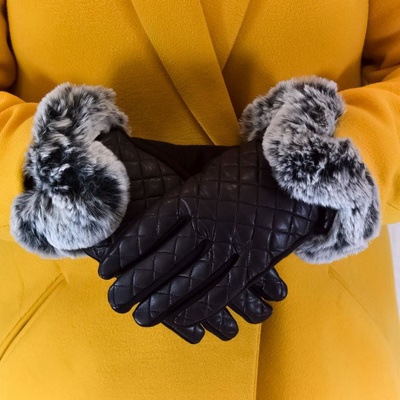 Emma dámske čierne rukavice
