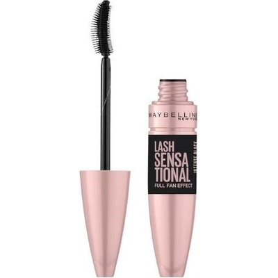Maybelline Lash Sensational Full Fan Effect Mascara řasenka pro prodloužení a natočení řas Very Black 9,5 ml