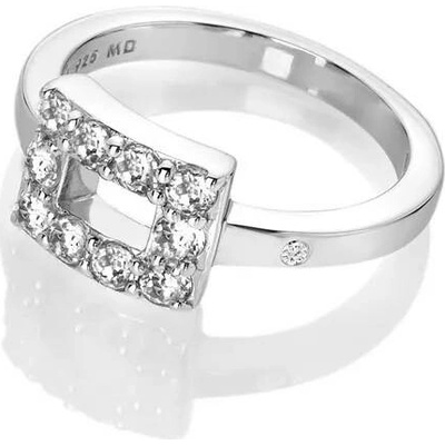Hot Diamonds Stříbrný prsten Echo DR240 o 50 b