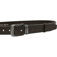 Penny Belts pánský kožený opasek 507-40 tmavě hnědý