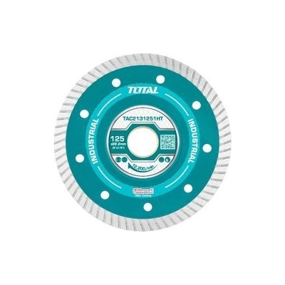 TOTAL TAC2131251HT Kotouč diamantový řezný, ultratenký, 125mm, univerzální, industrial, 125x22,2mm