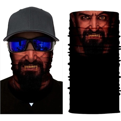 Nákrčník s potlačou 3D multifunkčný UPÍR
