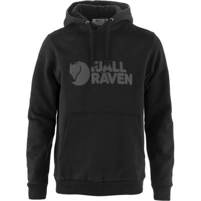 Fjällräven Мъжки суичър Fjällräven Fjällräven Logo Hoodie - Black - размер XXL (017-2537-0916)