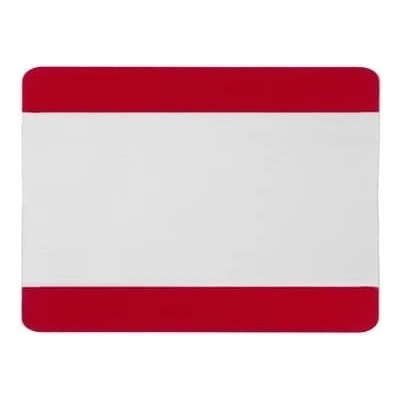Samolepicí vyznačovací kapsy WT-5118, A4 uzavřená – PVC, červená, 323×290 mm, balení 10 ks