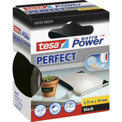 Tesa Perfect Opravná páska 38 mm × 2,75 m čierna
