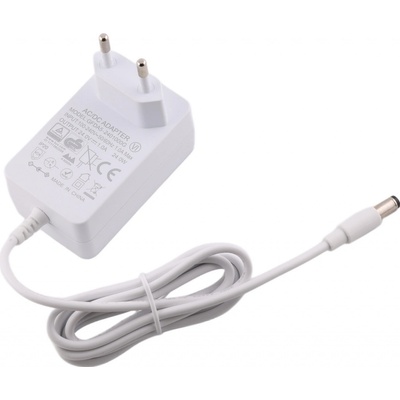 Napájecí zdroj zásuvkový 24V, 1A, 5.5x2.1mm, Bílý