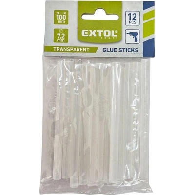 Extol Craft tavné tyčinky 7,2 x 100mm (12 ks)