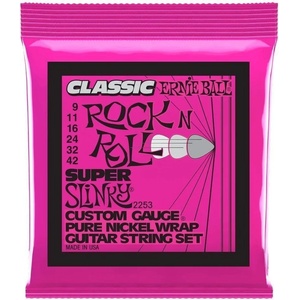 Ernie Ball 2253 Classic Super Slinky Струни за електрическа китара (P02253)