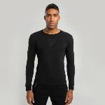 GymBeam STRIX Блуза с дълъг ръкав Essential Black XXXL