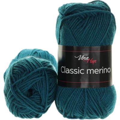 Vlna Hep Classic merino 61299 petrolejová