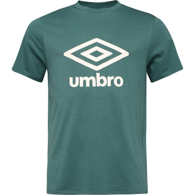Pánske tričko Umbro Large Logo Tee zelená biela