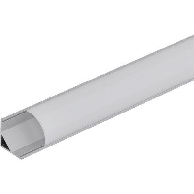 Ultralux Алуминиев профил за LED лента, ъглов, 2 метра - Ultralux (APK204)