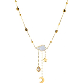 HARAHU Колие he-38379 - Златен kp38379 (he-38379)