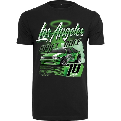 Mister Tee Тениска Los Angeles Drift Race Tee black XXLUB-MT2813-00007 - Тъмносив, размер XL