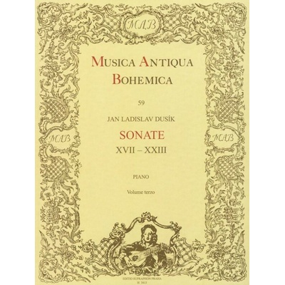 Sonate XVII-XXIII
