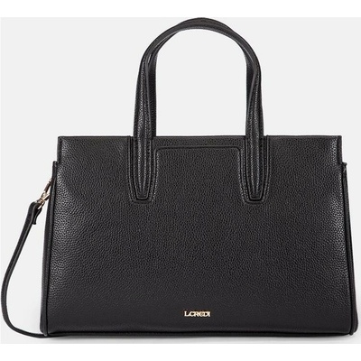 L.Credi Selima Satchel Black 9L
