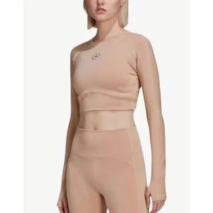 Adidas x Stella McCartney True Strength Cropped Long Sleeve Pink - magazinko