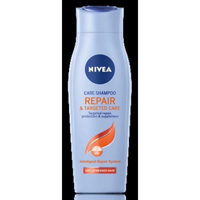 Nivea Repair & Targeted Care pečující šampon o suché namáhané vlasy všech typů 250 ml