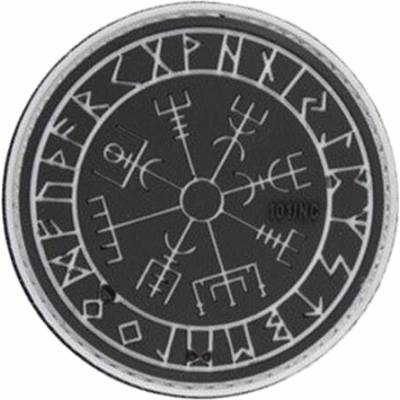 Nášivka 101 Inc. 3D PVC Protect Shield - Black