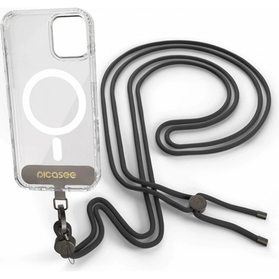 Picasee Cross-body phone strap - Černý – Zboží Živě