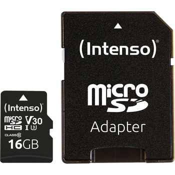 Image 1 of Intenso microSDHC 16GB CL10 3433470
