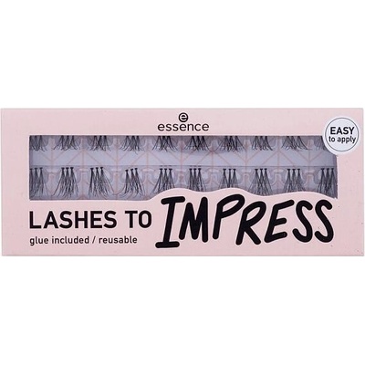 Essence Lashes To Impress umělé řasy 07 Bundled Single Lashes 20 kusů – Zbozi.Blesk.cz