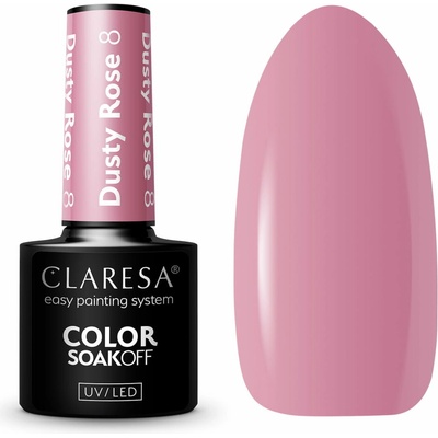 Claresa Gél lak Dusty Rose 8 5 g