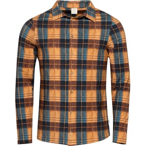 Chillaz Мъжка риза с копчета Chillaz Sebastian 2.0 Shirt - Ochre Geyblue (033-2328-1213)