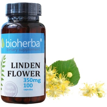 Image 1 of Bioherba Linden Flower 130 mg [100 капсули]