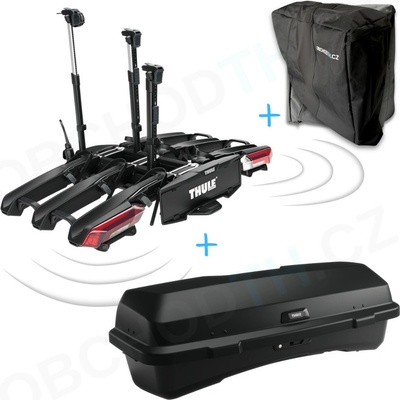 Thule Epos ParkSecure 3 + box Thule Santu + taška OBCHODTH