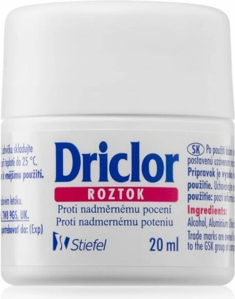 Driclor Unisex Antiperspirant roll-on 20 ml
