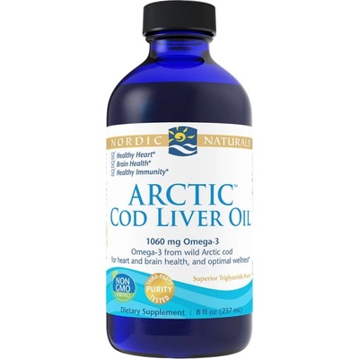 Nordic Naturals Arctic Cod Liver Oil 1060 mg [237 мл] Лимон