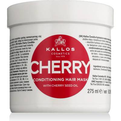 Kallos Cherry Маска за коса за жени 275 ml опция Нова опаковка