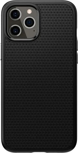 Spigen Iphone 12 Pro Max Cover matte black (ACS01617)