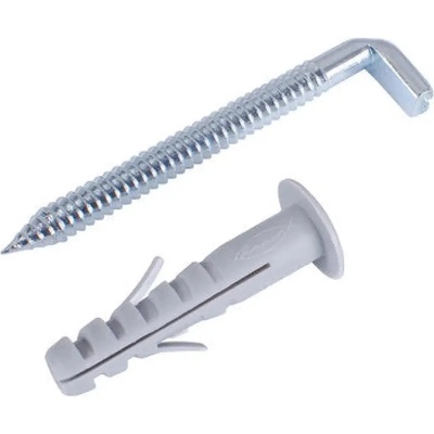 Fischer ДЮБЕЛ ЗА БЕТОН С ВИНТ КУКА Ф8Х40ММ 2 БРОЯ fischer sb8/6k (4006209909126)