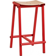 Hay Taburete 8 Low signal red